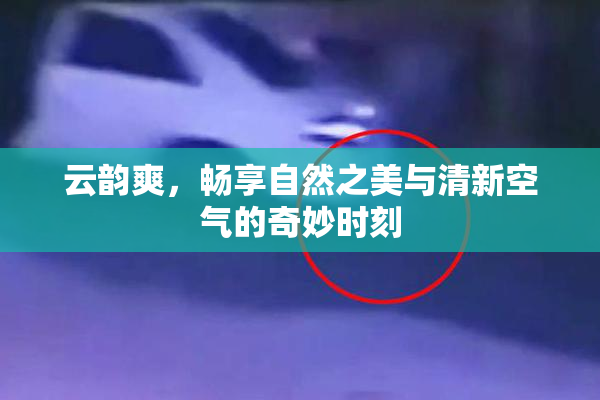 云韵爽，畅享自然之美与清新空气的奇妙时刻