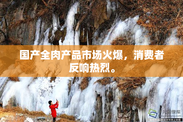 国产全肉产品市场火爆，消费者反响热烈。