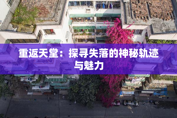 重返天堂：探寻失落的神秘轨迹与魅力
