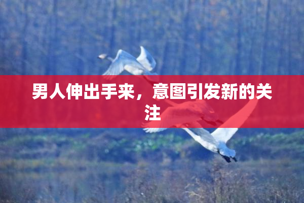 男人伸出手来，意图引发新的关注