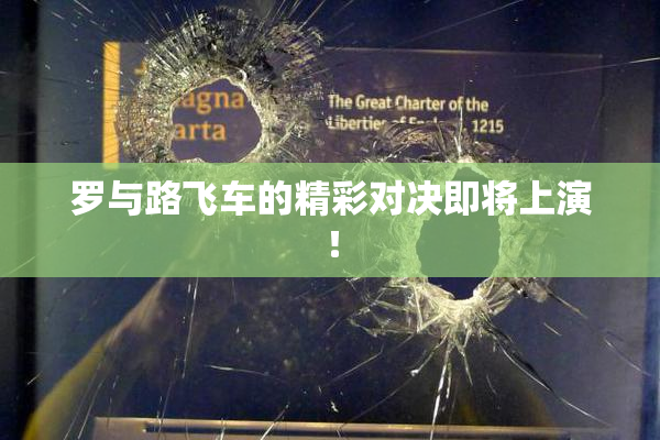 罗与路飞车的精彩对决即将上演！