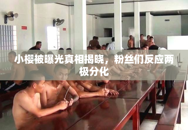 小樱被曝光真相揭晓，粉丝们反应两极分化