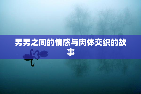 男男之间的情感与肉体交织的故事