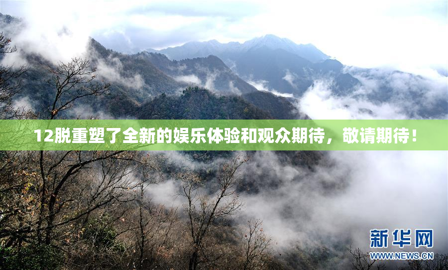 12脱重塑了全新的娱乐体验和观众期待，敬请期待！