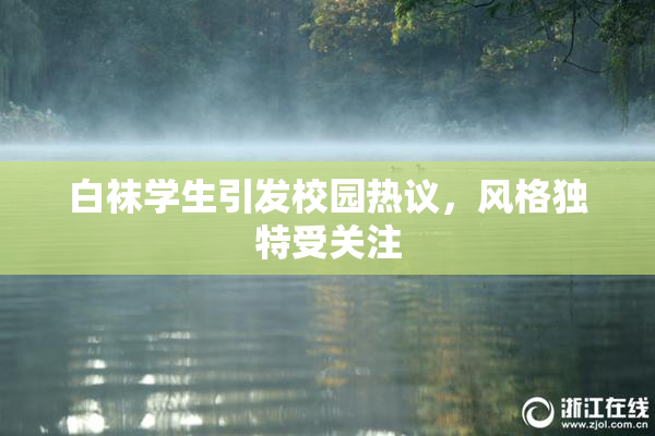 白袜学生引发校园热议，风格独特受关注