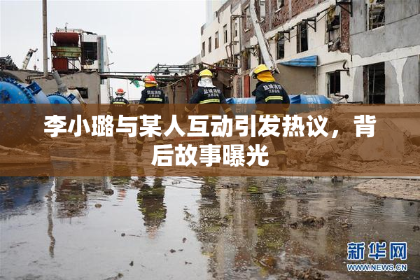 李小璐与某人互动引发热议，背后故事曝光