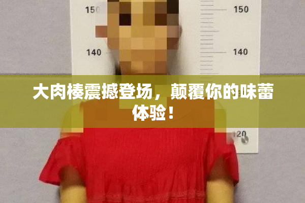 大肉楱震撼登场，颠覆你的味蕾体验！