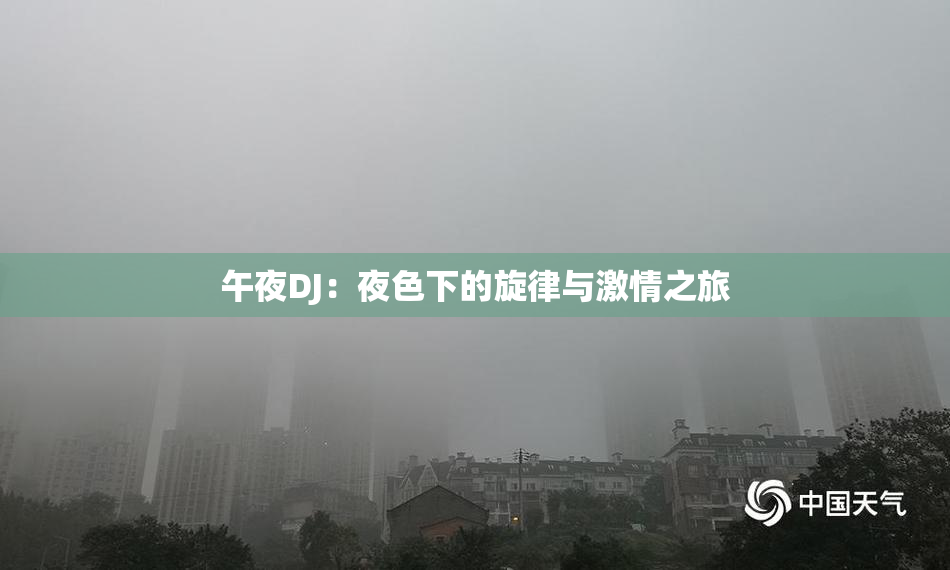午夜DJ：夜色下的旋律与激情之旅