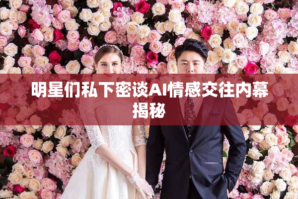 明星们私下密谈AI情感交往内幕揭秘