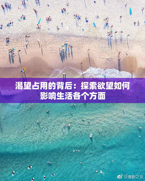 渴望占用的背后：探索欲望如何影响生活各个方面