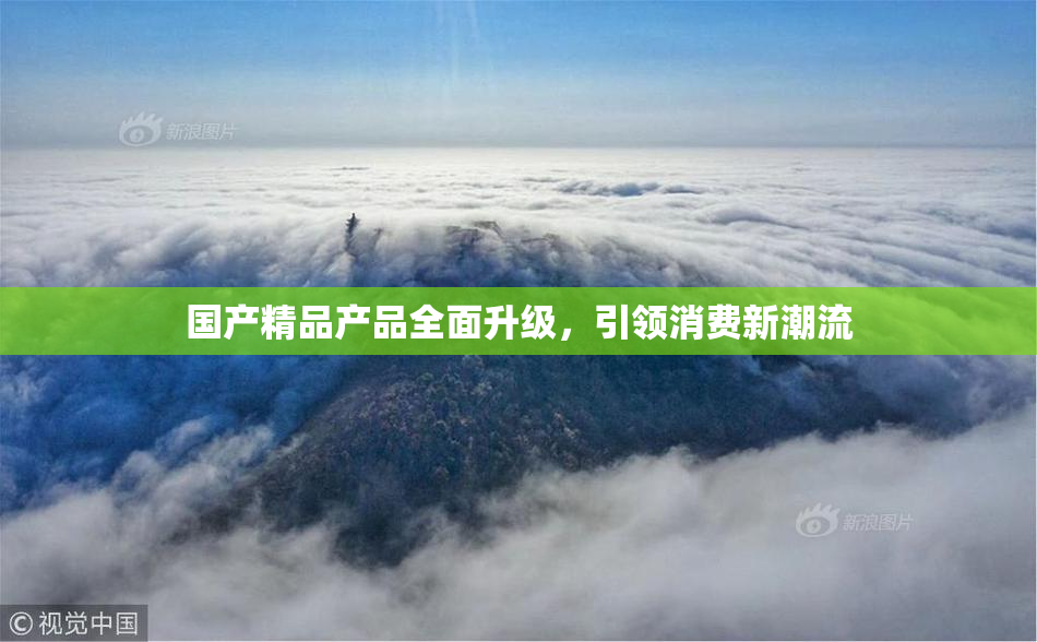 国产精品产品全面升级，引领消费新潮流