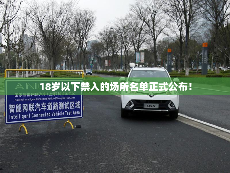 18岁以下禁入的场所名单正式公布！
