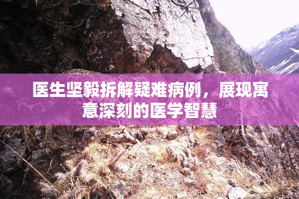 医生坚毅拆解疑难病例，展现寓意深刻的医学智慧