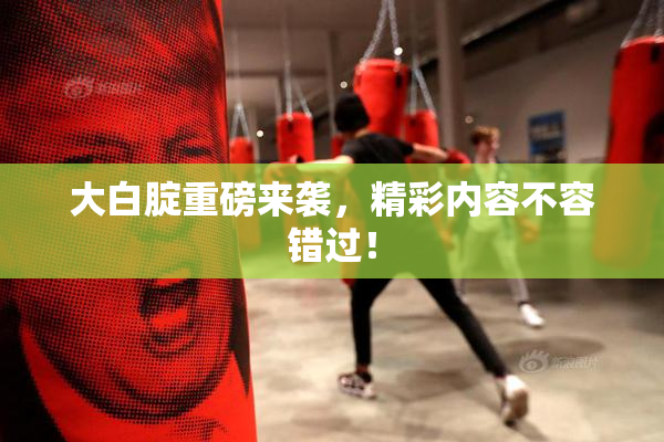 大白腚重磅来袭，精彩内容不容错过！