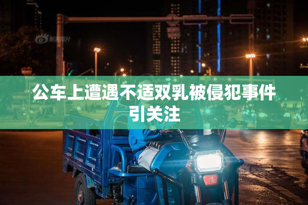 公车上遭遇不适双乳被侵犯事件引关注
