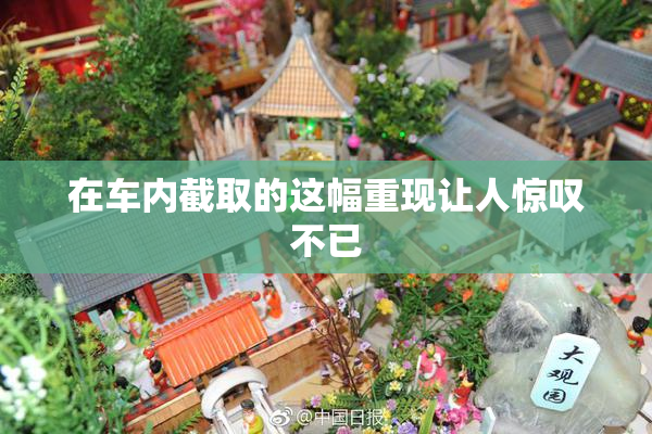 在车内截取的这幅重现让人惊叹不已