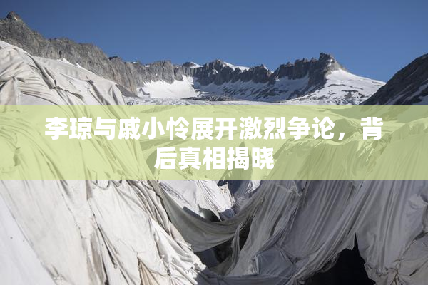 李琼与戚小怜展开激烈争论，背后真相揭晓