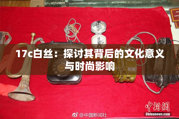 17c白丝：探讨其背后的文化意义与时尚影响
