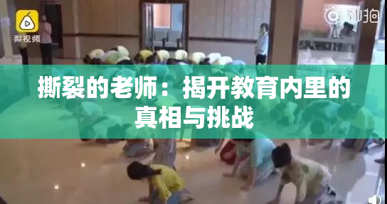 撕裂的老师：揭开教育内里的真相与挑战