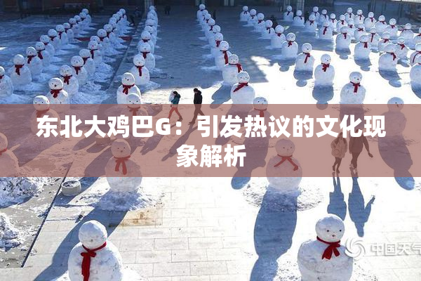 东北大鸡巴G：引发热议的文化现象解析