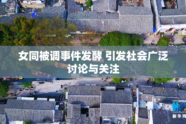 女同被调事件发酵 引发社会广泛讨论与关注