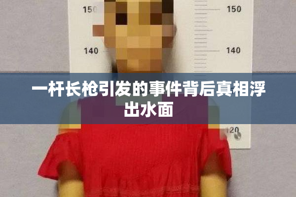一杆长枪引发的事件背后真相浮出水面