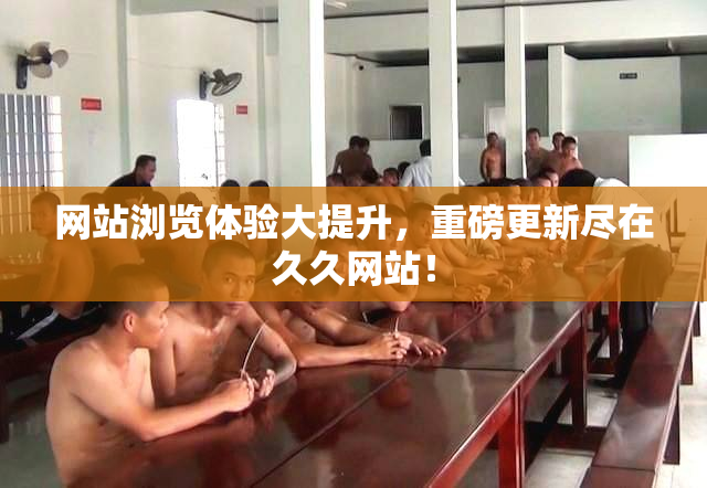 网站浏览体验大提升，重磅更新尽在久久网站！