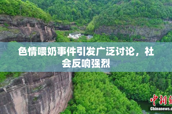 色情喂奶事件引发广泛讨论，社会反响强烈