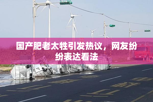 国产肥老太牲引发热议，网友纷纷表达看法