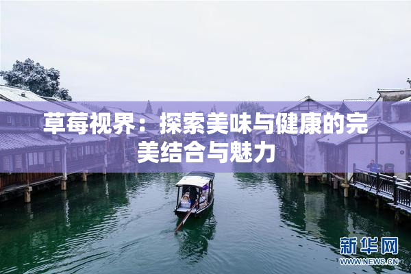 草莓视界：探索美味与健康的完美结合与魅力