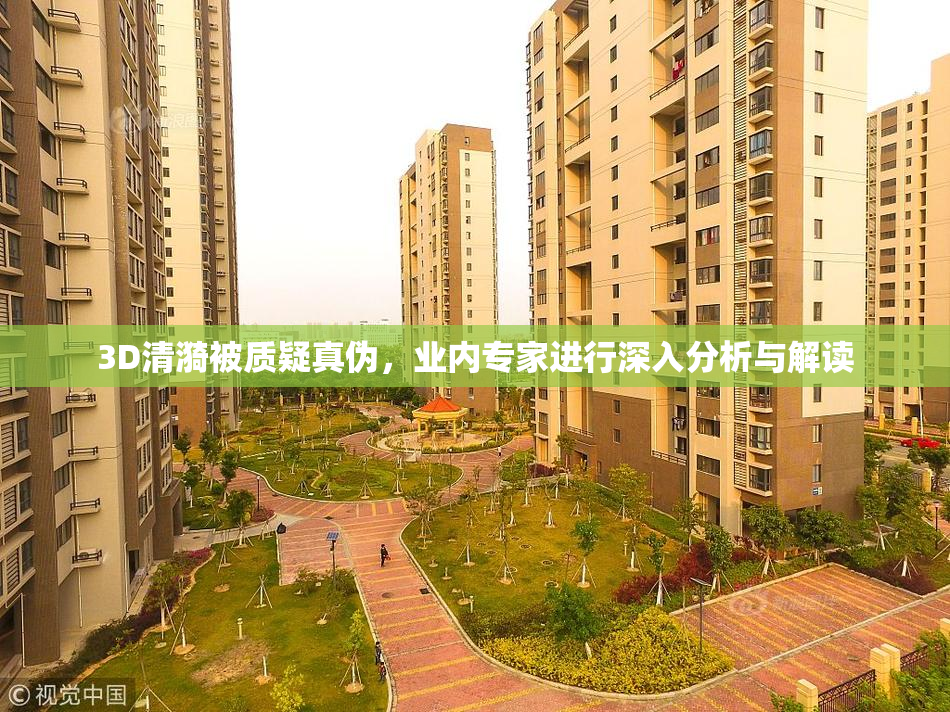 3D清漪被质疑真伪，业内专家进行深入分析与解读