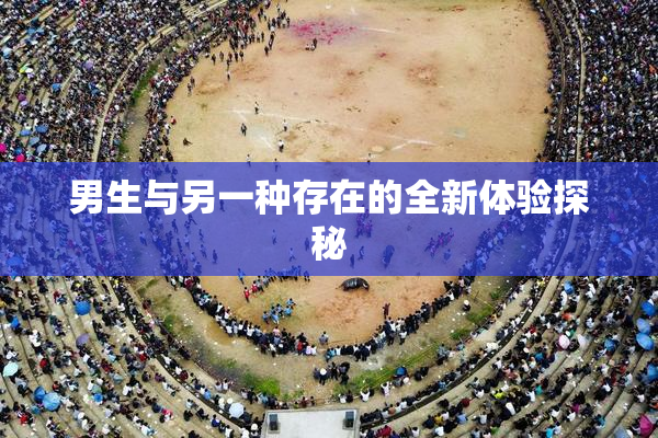 男生与另一种存在的全新体验探秘