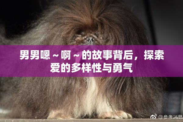 男男嗯～啊～的故事背后，探索爱的多样性与勇气
