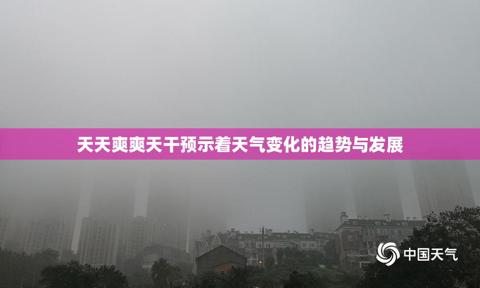 天天爽爽天干预示着天气变化的趋势与发展