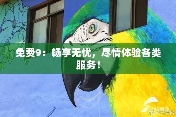 免费9：畅享无忧，尽情体验各类服务！