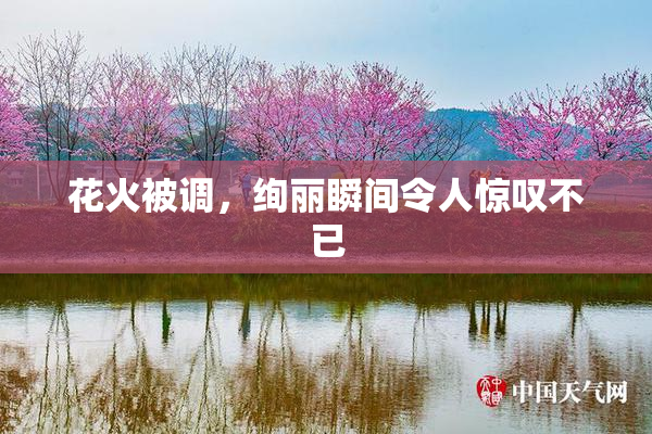 花火被调，绚丽瞬间令人惊叹不已