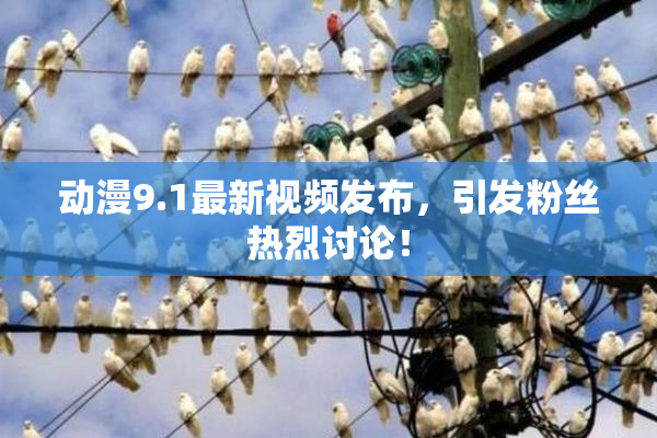动漫9.1最新视频发布，引发粉丝热烈讨论！