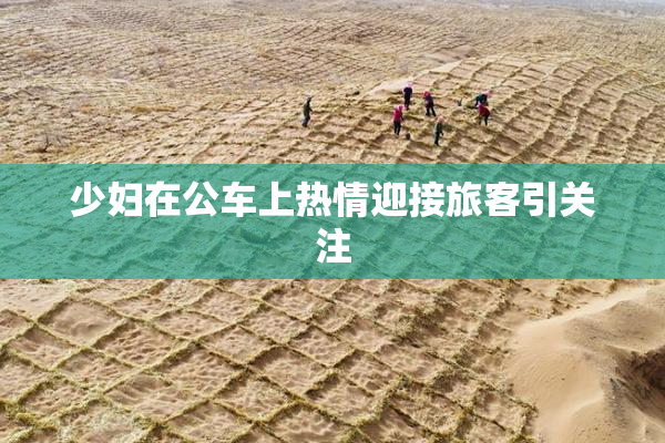 少妇在公车上热情迎接旅客引关注