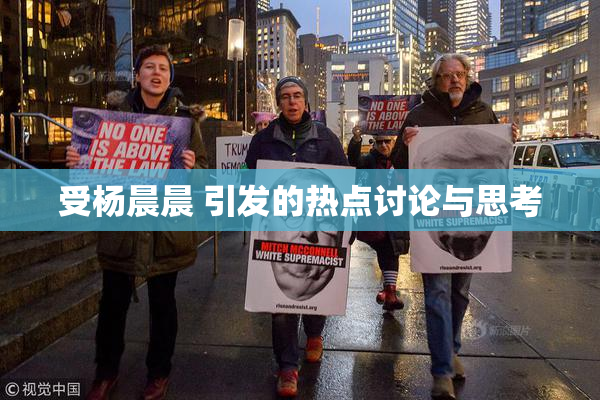 受杨晨晨 引发的热点讨论与思考
