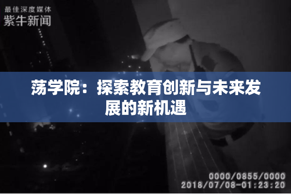 荡学院：探索教育创新与未来发展的新机遇