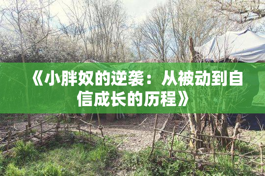 《小胖奴的逆袭：从被动到自信成长的历程》