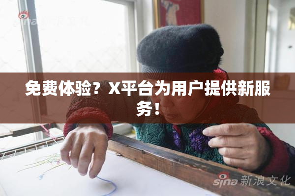 免费体验？X平台为用户提供新服务！