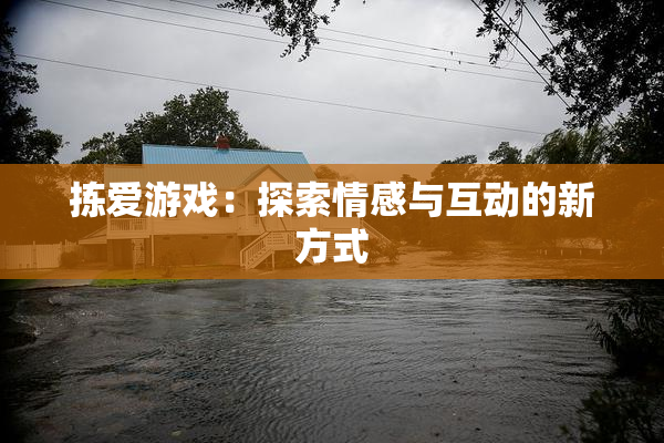 拣爱游戏：探索情感与互动的新方式