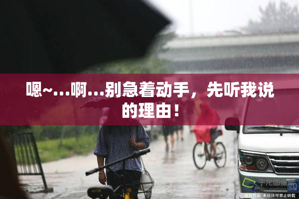 嗯~…啊…别急着动手，先听我说的理由！