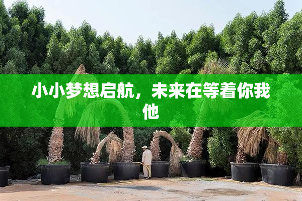 小小梦想启航，未来在等着你我他