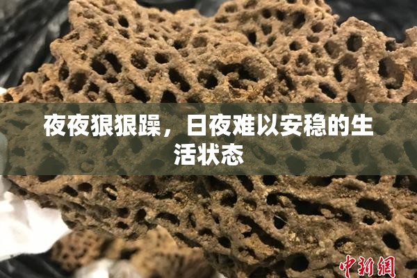 夜夜狠狠躁，日夜难以安稳的生活状态