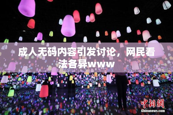 成人无码内容引发讨论，网民看法各异www