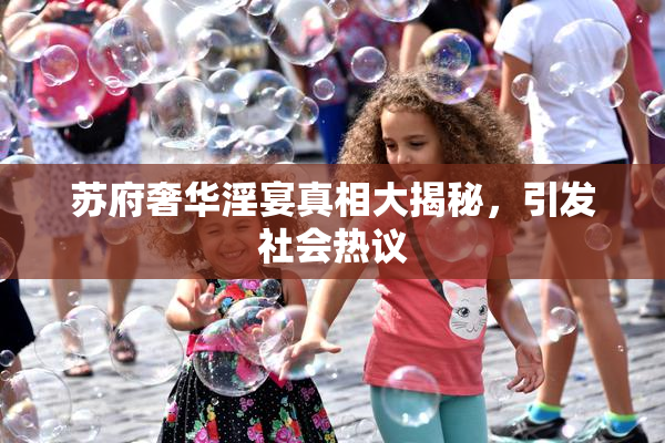 苏府奢华淫宴真相大揭秘，引发社会热议