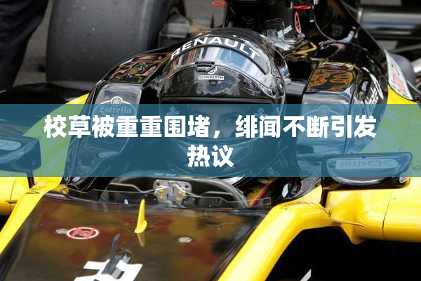 校草被重重围堵，绯闻不断引发热议