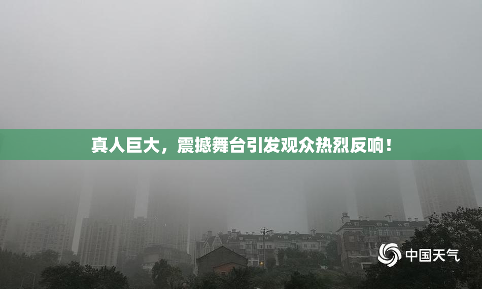 真人巨大，震撼舞台引发观众热烈反响！